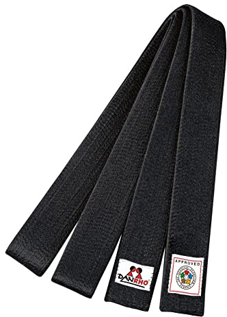 DANRHO Judo Gürtel Ijf Rec., Schwarz Danrho 240 cm