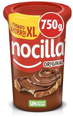 Nocilla, Original Crema al cacao con avellanas sin aceite de palma - tarrina 750 g