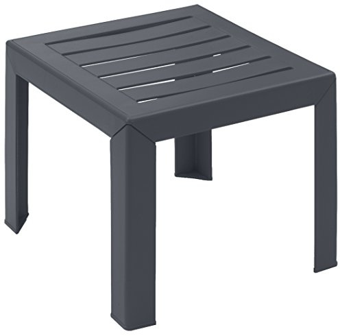 GROSFILLEX 53001002 Miami Mesa Auxiliar, Antracita, 40 x 40 cm