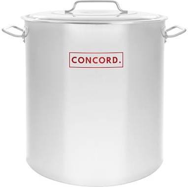 Concord 120 Quart Stainless Steel Stock Pot Cookware
