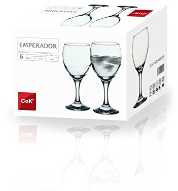 Confezione da 6 calici acqua imperatore COK 35cl