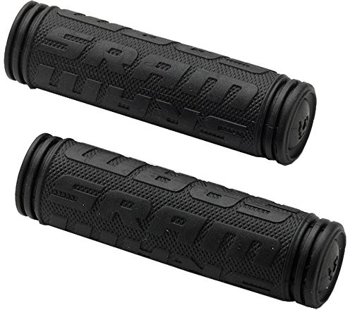 SRAM Racing Grips 130mm Black - Durable, Comfortable Stationary Bar Grips with 22.2mm Clamp for BMX & Cycling Enthusiasts