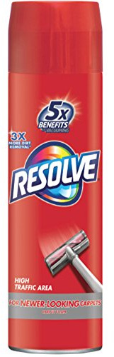 Resolve High Traffic Carpet Foam, 22 oz Can, Cleans Freshens Softens & Removes Stains (Pack of 12)