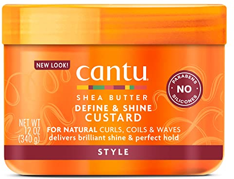 Cantu crema al burro di karitè da 340 g per capelli naturali e brillanti