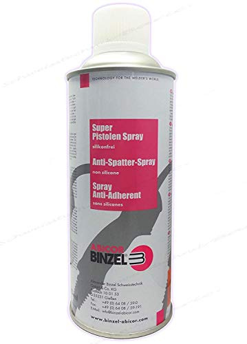 12 Dosen Binzel Abicor 400 ml Super Pistolenspray silikonfrei Schweißspray MIG MAG