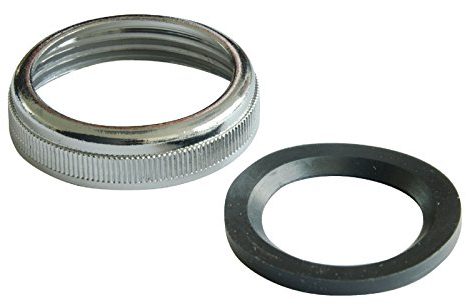 Sanitop-Wingenroth Tuerca para cierres de olores para lavabo, 1 1/4 pulgadas, 1 pieza, cromado, 22127 6