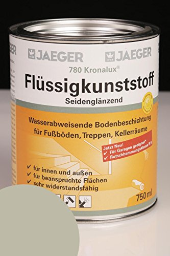 Jaeger Kronalux Flüssigkunststoff 780 kieselgrau RAL7032 750ml Bodenbeschichtung
