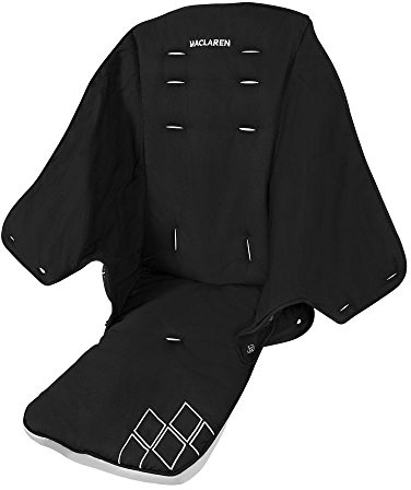 Maclaren Techno XT-Sitz - Austauschbarer und maschinenwaschbarer Sitz für Techno XT-Buggys. Erhältlich in schwarz/silber
