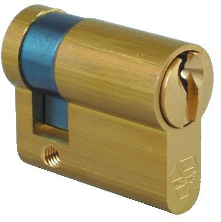 Demi cylindre varié laitonné - 30 x 10 mm - V5 - Vachette