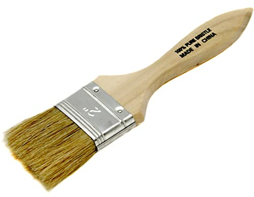 Chef Craft Select Wooden Handle Pastry Brush, 7.5 inches in length 2 inch width, Natural