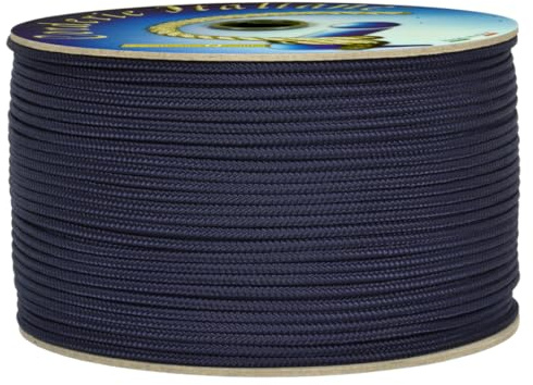 Corderie Italiane 006036876 Cordino Colorato Hobby, Blu, 3 mm, 90 mt