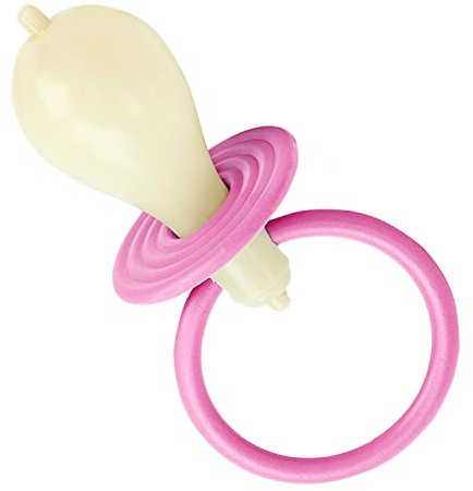 W WIDMANN MILANO Party Fashion - 67781 - Ciuccio gigante con suono, rosa, Maxinuckel, bambino gigante, festa a tema, carnevale