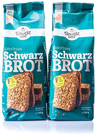 Schwarzbrot glutenfrei Bio 6 x 500 g