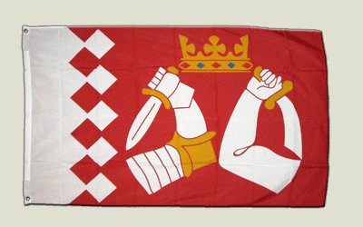 Bandiera Finlandia nordkarelien – 90 x 150 cm [Misc.]