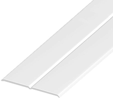 White UPVC Plastic Flexible Angle Trim 25mm x 25mm x 5 Metre Length