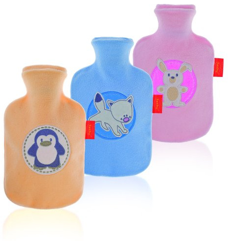 fashy 6505 - Kinderwärmflasche mit Bezug