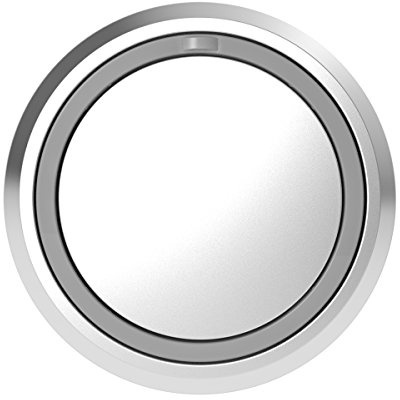 Honeywell Home trådlös ringklocka med LED-funktionsdisplay, rund, grå DCP711G