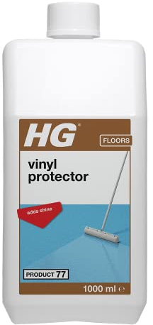 HG Vinyl Protector, Product 77, Protective Coating Glass Polish for Artificial Flooring, Protects Against Wear & Tear, Scratches & Damage, Non Slip Formula – 1L (113100106)