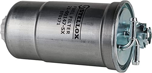 STELLOX 21-00147-SX Kraftstofffilter – Dieselfilter – Kraftstofffilter Satz mit Dichtung/Dichtungssatz – Für PKW und Nutzfahrzeuge