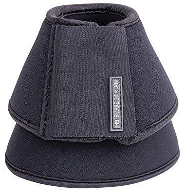 Hufschuhe 1951P aus Neopren von HyImpact, robuster und haltbarer Hufschutz für Ponys und andere Pferde, praktisch und ideal für den täglichen Gebrauch, paarweise zum Verkauf, schwarz