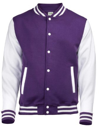 AWDis College-Jacke, unisex, violett S