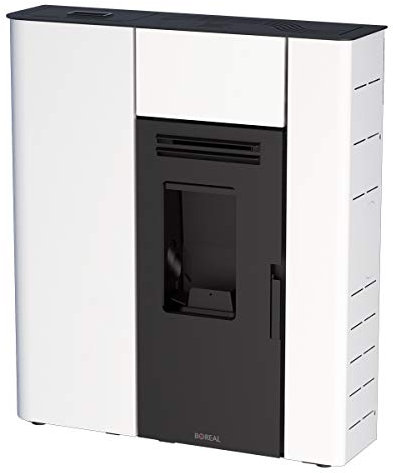 ESTUFA DE PELLET BOREAL 12 KW SLIM MARFIL