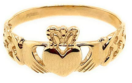 Lady Claddagh Ring aus Gold Made in Ireland