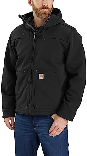 Carhartt Duck - Giacca Super Dux Bonded Activ, colore nero, taglia, Nero, XL