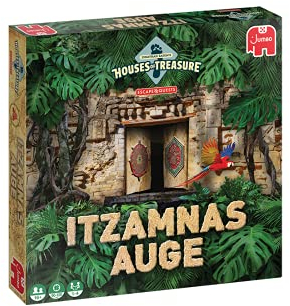 Jumbo Spiele Jonathan Eaton- Houses of Treasure - Escape Quest – Itzamnas Auge - Escape Room Spiel ab 16 Jahren
