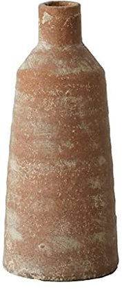 Vasen, Steingut-Blume, handgefertigt, dekorative Knospe, modern, hoch, Blumenstrauß, braun, Herzstück für Zuhause, Hochzeit, Weihnachten, Dekoration (Farbe: Messing, Größe: 14 x 16 cm). Vase