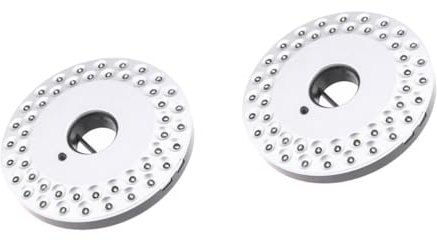 Gadpiparty 2 Stücke 48 48 Camping Lampe Batterie Betrieben Zelt Licht Für Outdoor Terrasse Regenschirm Notfall Leds Silber