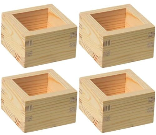 Tasse En Bois De Saké Fournitures De Culture De Saké Tasses À Saké En Bois Hinoki Tasses À Saké Japonaises Traditionnelles Masu Sake Masu Porte-gobelet À Saké Japonais Tasses À Thé À Saké Tasse À Saké