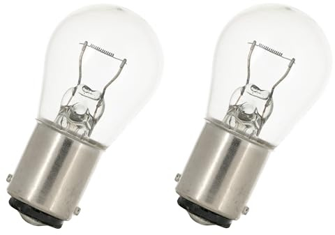 cyclingcolors 2x Ampoule BA15D 15W 6V voiture moto scooter