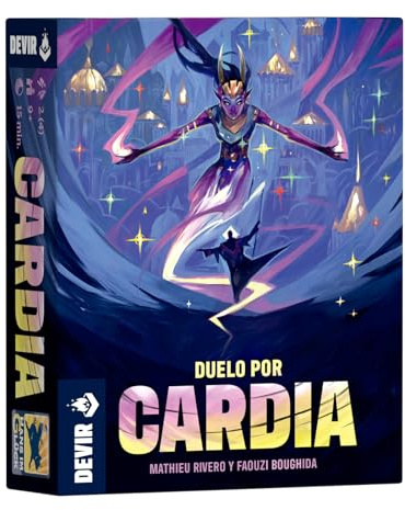 Devir – Duelo por Cardia – Juego de Cartas Estratégico para 2 Jugadores | Fantasía, Duelos, Habilidades y Tácticas | A Partir de 9 Años, 15 Min por Partida (BGCARDSP)