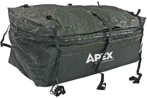 Rage Powersports Apex CSBG-60 Gepäckträger für Anhängerkupplung, wasserdicht, erweiterbare Höhe 1,8 m