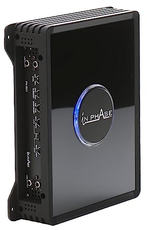 In Phase Car Audio IPA601 600W 2 Channel Power Amplifier, Max Music Power