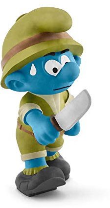 SCHLEICH 20782 - Spielzeugfigur - Dschungel Schlumpf, Abenteurer