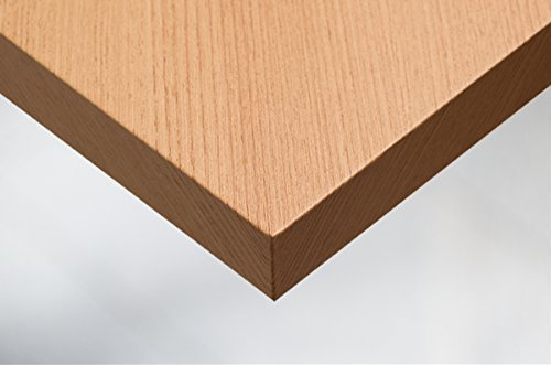 Cover Styl 20,16€/m² Premium Klebe Folie Holz Optik B4 - HELLE Eiche Deko Möbelfolie selbstklebend Struktur 122cm Breite
