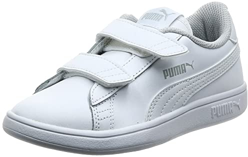 PUMA Smash v2 L V Inf, Sneakers, White White, 27 EU