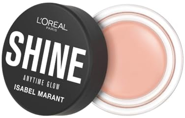 L'Oréal Paris Shine Anytime Glow Illuminante In Crema, Isabel Marant Wanted Limited Edition, Rosa Pesca, Effetto Naturale e Texture Cremosa