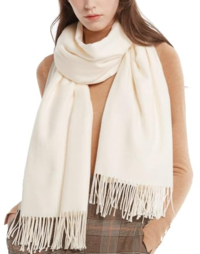 FURTALK Écharpe en cachemire pour femme Pashmina Châle et enveloppes Grande écharpe pour femme Couverture d'hiver Dames Écharpe Cadeaux