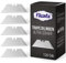 Filzada® 120x Cuchillas trapezoidales PROFI para cuchillas de alfombras - 0,5 x 0,5 mm - Cuchillas de repuesto ultra afiladas también para cuchillas de corte
