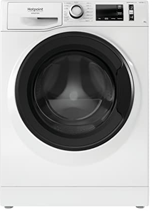 Hotpoint NG845WMA IT N, Lavatrice a carica frontale, 8kg, 1400 Giri/Min
