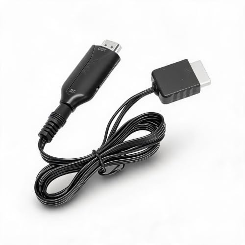 Adaptateur pour Adaptateur PS1/ vers HDMI, Convertisseur Vidéo HD pour Consoles de Jeu, Plug and Play.