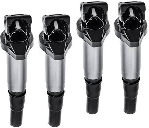 Frankberg 4x Zündspule Kompatibel mit 1er 3er M-i-n-i Berlingo C3 C4 C5 DS3 DS4 DS5 2008 5008 207 208 308 508 Partner RCZ 1.4L 1.6L. Benzin 2006-Heute 12137575010