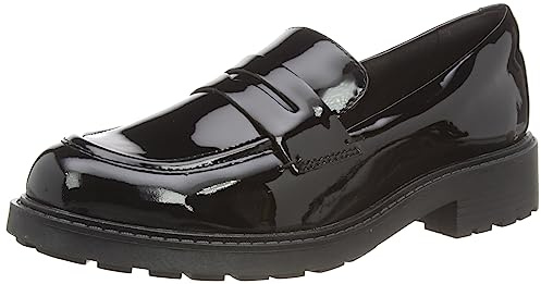 Clarks Orinoco2 Penny Womens Black Pat, 4