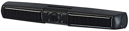 Lescars Zubehör zu Rückfahrkamera: Kabellose Solar-Frontkamera, Full HD, für Solar-Rückfahr-System PA-600 (Frontkamera Auto nachrüsten, Auto kabellos, Kfz)