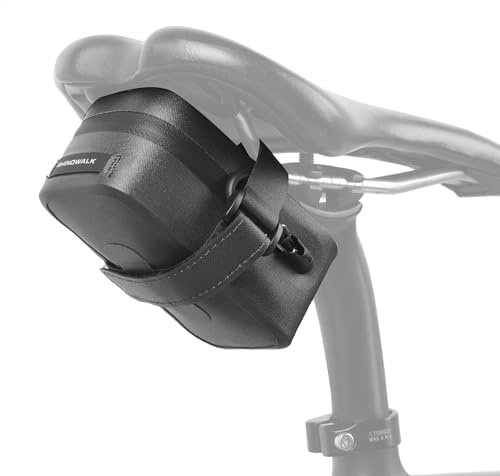 Rhinowalk Bolsa impermeable para sillín de bicicleta, para debajo del asiento, para ciclismo, pequeña bolsa de herramientas, accesorios de bicicleta de montaña