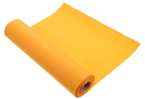 Lurrose Papier de Calligraphie Xuan Rouleau Jaune Léger et Absorbant pour Peinture et Écriture, Papier Chinois Traditionnel Tenant Bien L'encre pour Travaux Artistiques