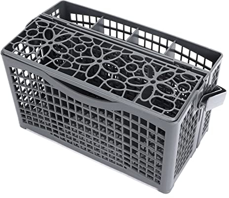 Universal Dishwasher Safe Cutlery Basket, Large Capacity Kitchen Utensil Organizer, Space Saving Silverware Storage Holder for Knives, Forks